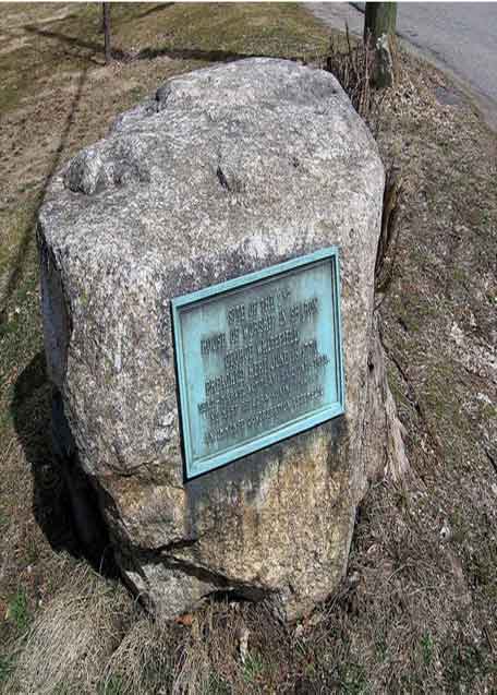Whitefield Monument in Litchfield Co., CT, USA.
