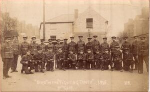Old photograph of the 10th Gloucester's. Photo credit: Jimmy James and John Dowling.