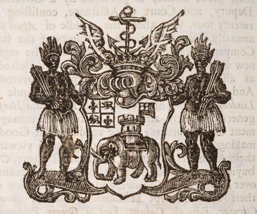 Royal African Company (RAC) coat of arms.