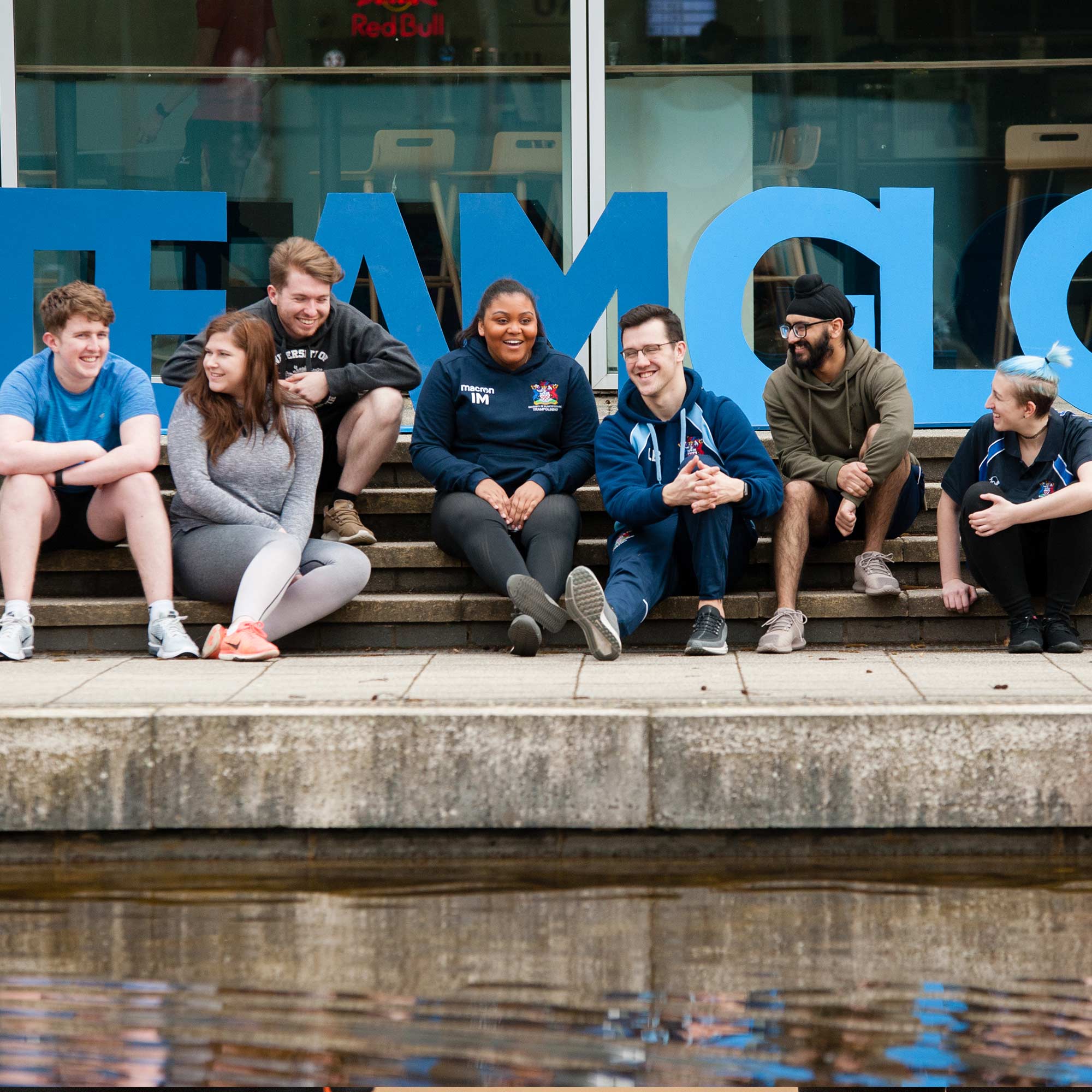 Team Glos students
