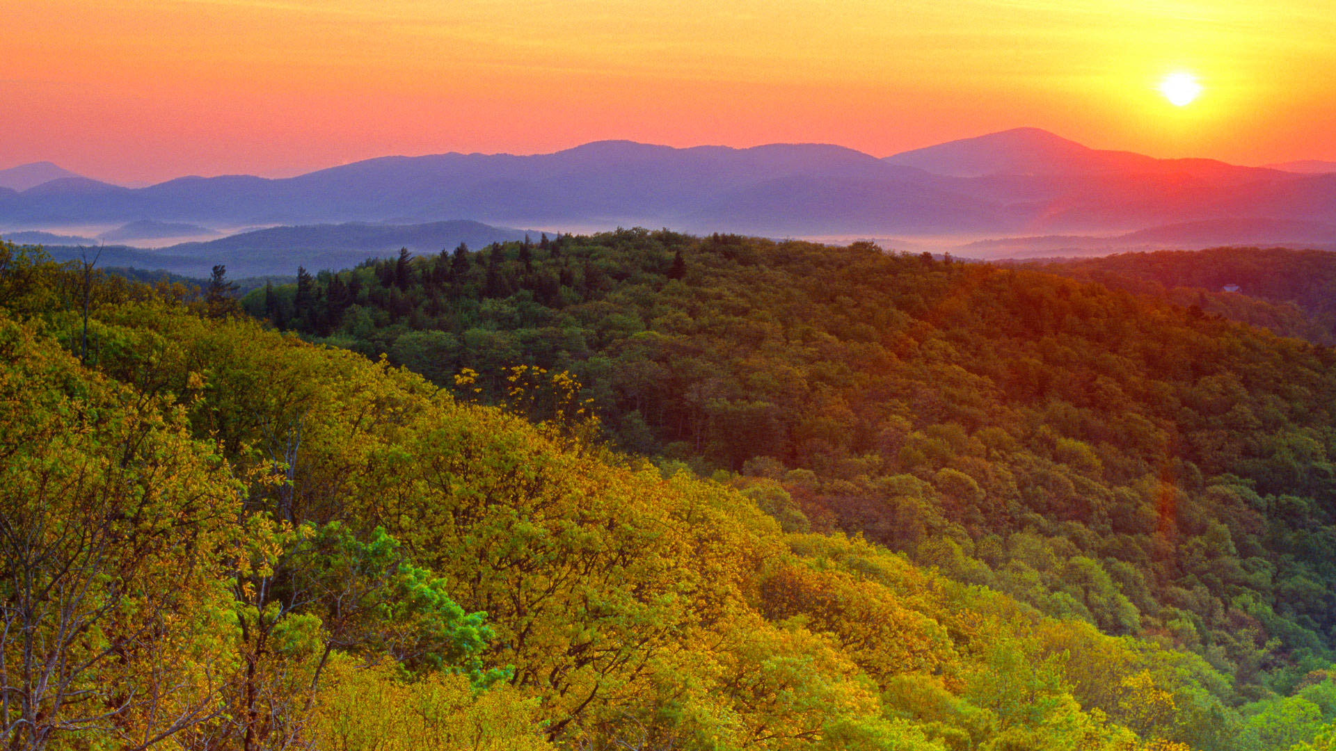 blue ridge mountains