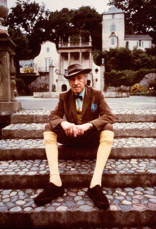NPG P780; Sir (Bertram) Clough Williams-Ellis by John Hedgecoe