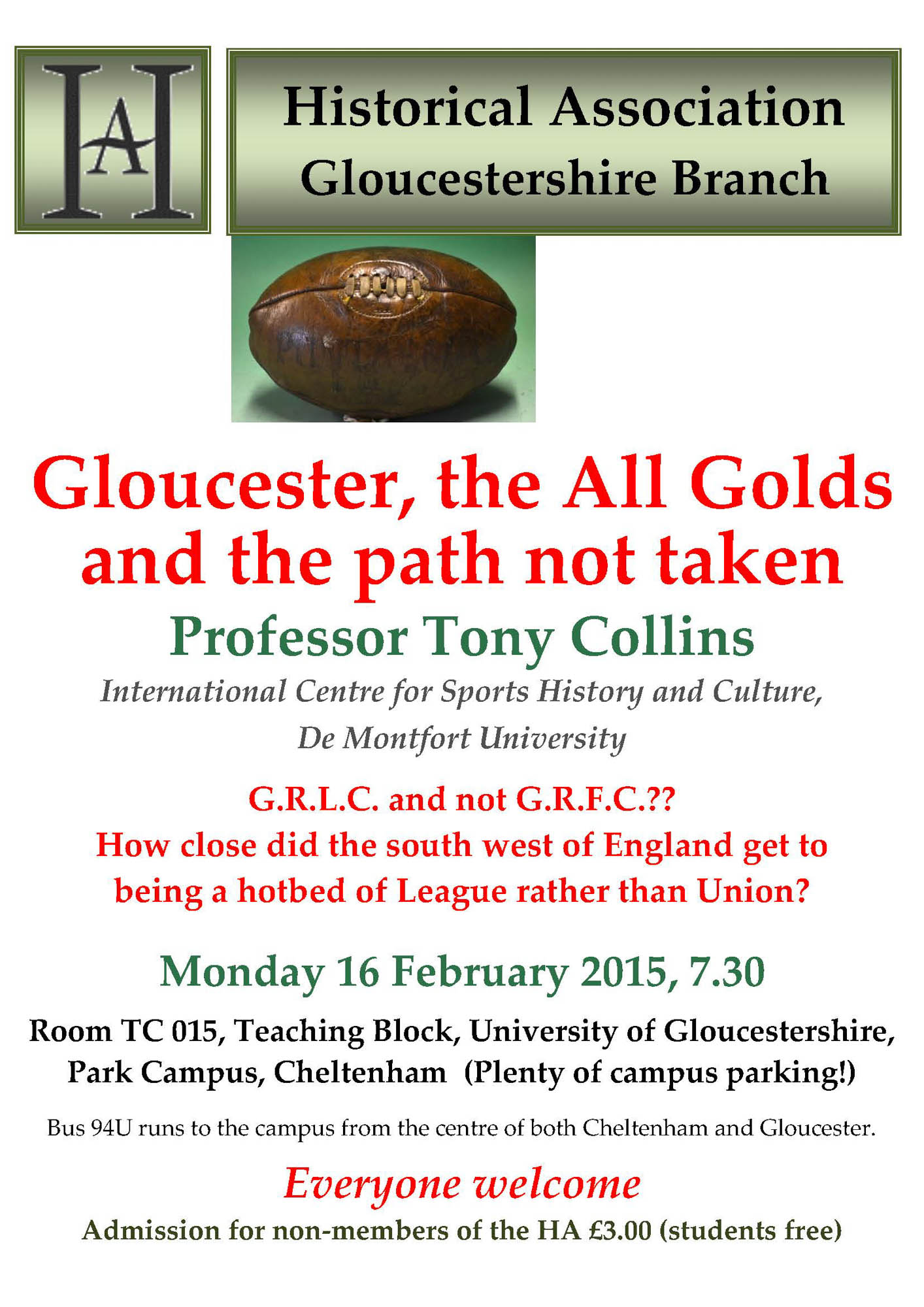 Talk on 16 February image