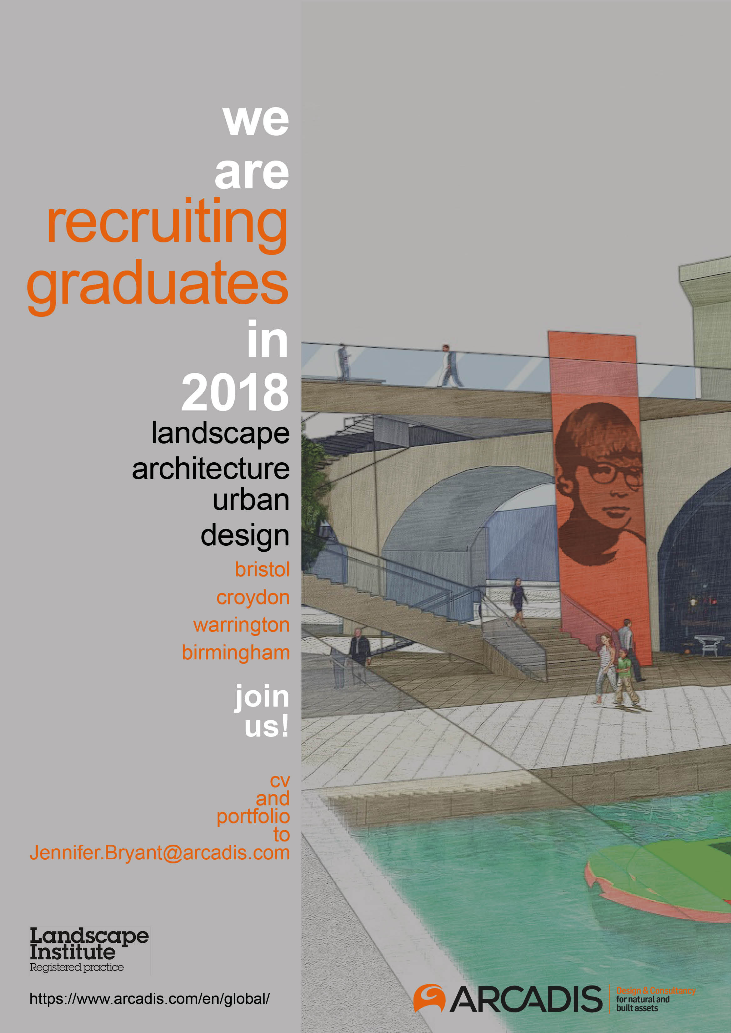 Arcadis Recruitment Poster 2018