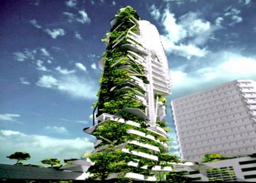 building as vertical farm