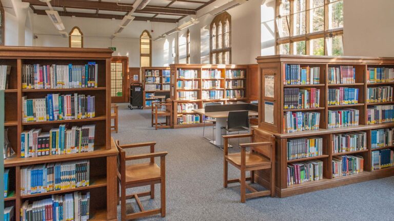 Francis Close Hall Library.