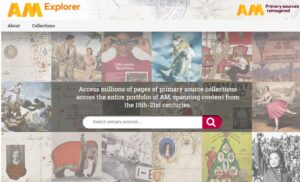 Image of AM Explorer search page